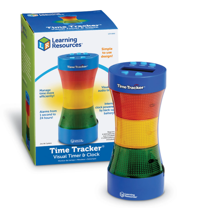 Learning Resources - Time Tracker - Visual Timer & Clock