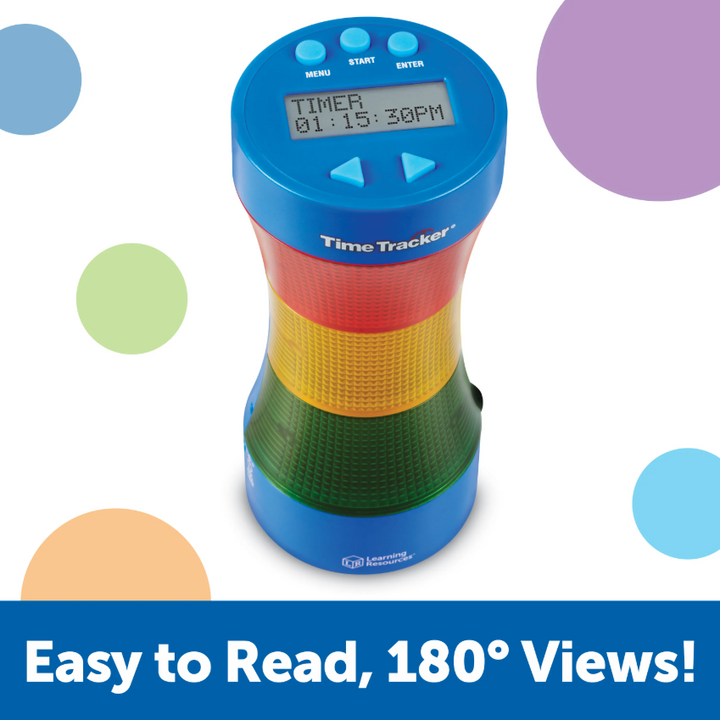 Learning Resources - Time Tracker - Visual Timer & Clock