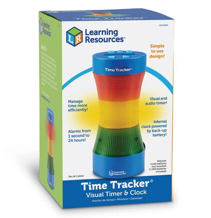 Learning Resources - Time Tracker - Visual Timer & Clock