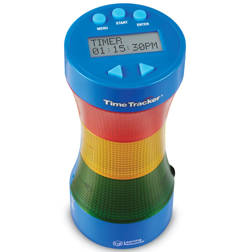 Learning Resources - Time Tracker - Visual Timer & Clock