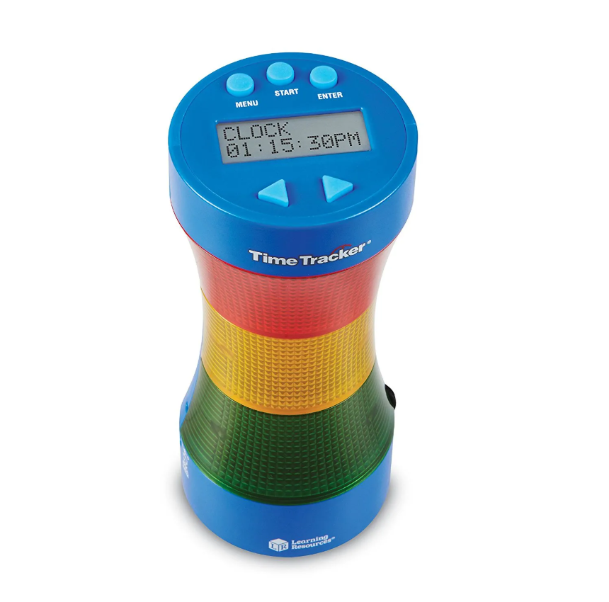 Learning Resources - Time Tracker - Visual Timer & Clock