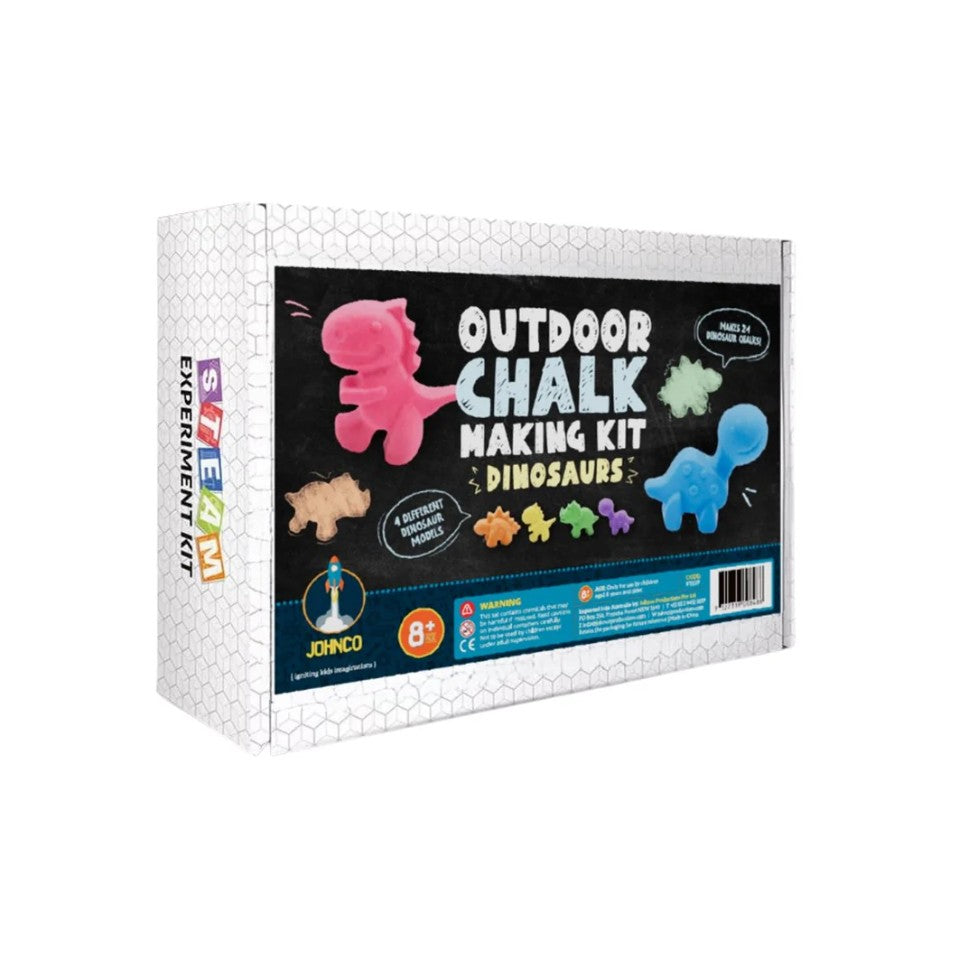 Johnco - Outdoor Chalk Making Kit - Dinosaurs