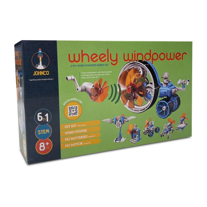 Johnco - 6-in-1 Wind Powered Robot
