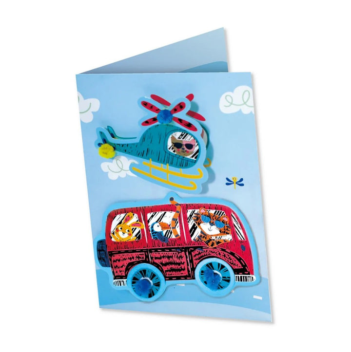 Avenir - Scratch Greeting Cards Set - Cars