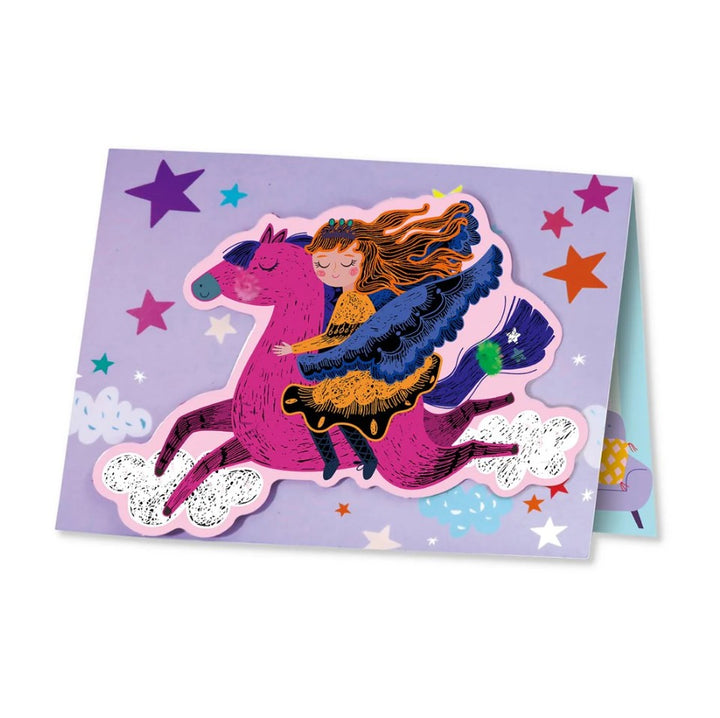 Avenir - Scratch Greeting Cards Set - Princess