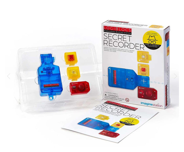 4M - Logiblocs - Secret Recorder Set