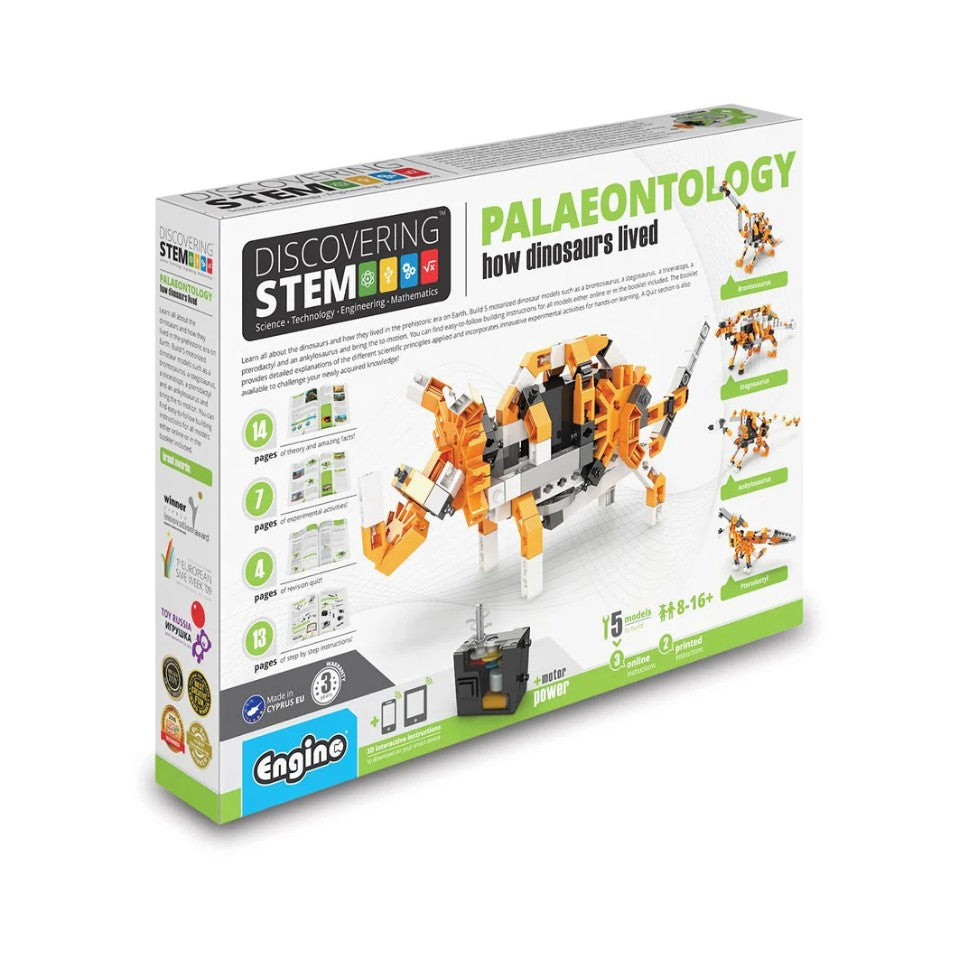 Engino - Discovering STEM - Paleontology Learning About Dinosaurs