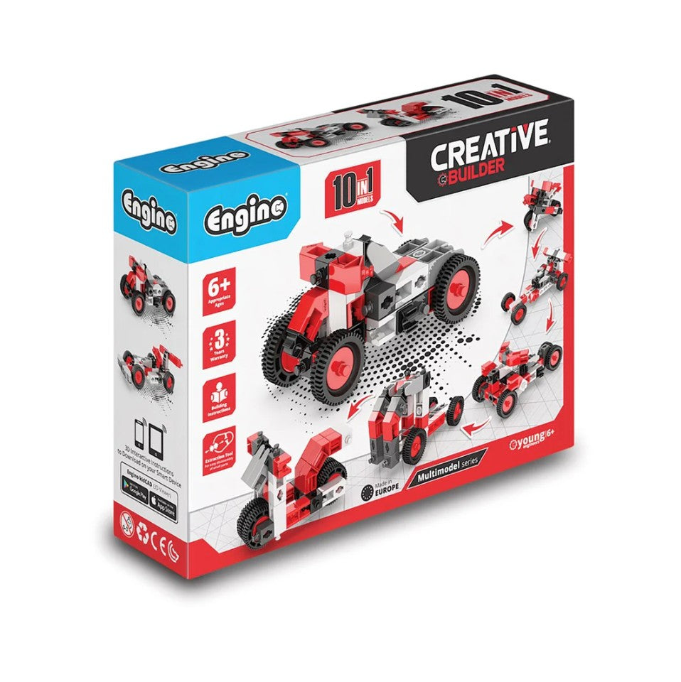 Engino - Creative Builder - 10-in-1 Multimodel Series (51pc Set)
