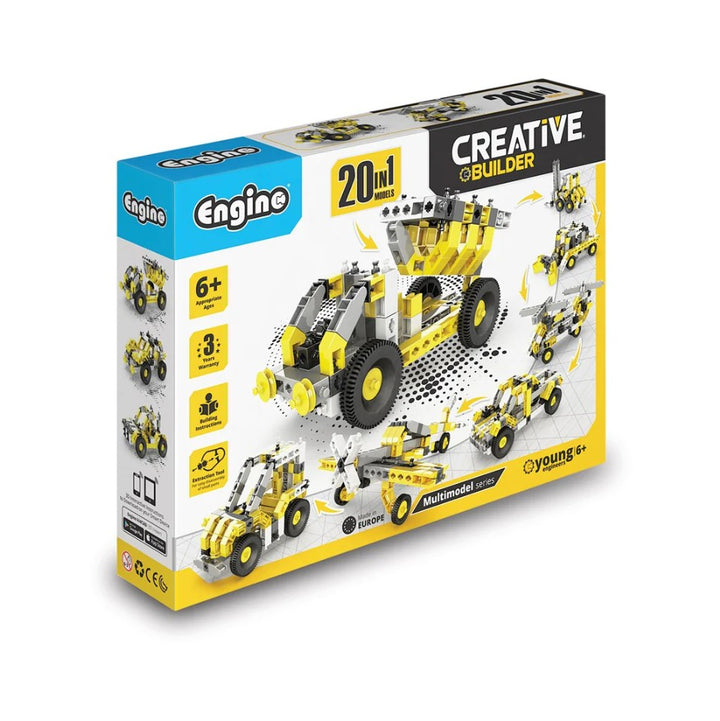 Engino - Creative Builder - 20-in-1 Multimodel Series (127pc Set)