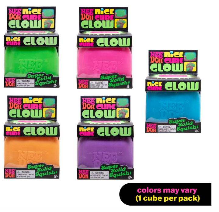 NeeDoh - Nice Cube - Glow (Individual)