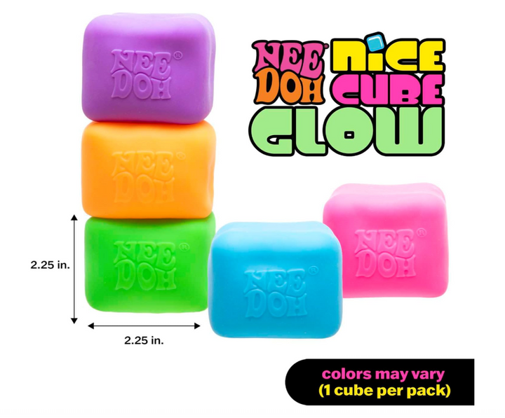 NeeDoh - Nice Cube - Glow (Individual)