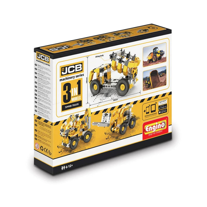 Engino - Creative Builder - 3-in-1 Tipper Truck Machinery Set