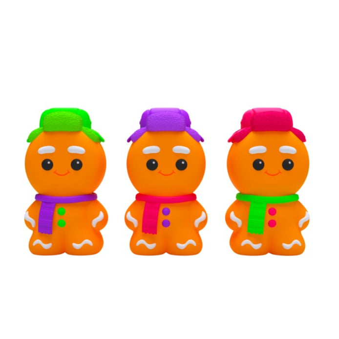 NeeDoh - Christmas Ginger Glowman (Individual)
