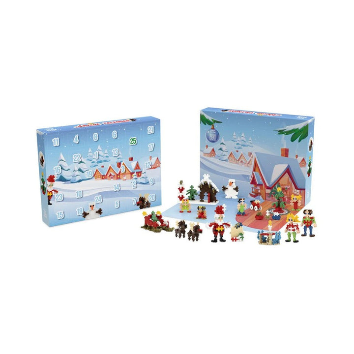 Plus-Plus - Christmas Advent Calendar - Santa's Visit (600pc)