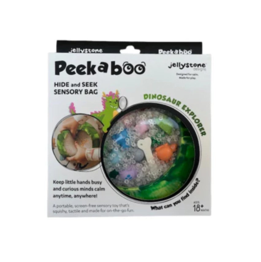 Jellystone - Peekaboo Sensory Bag - Dinosaur