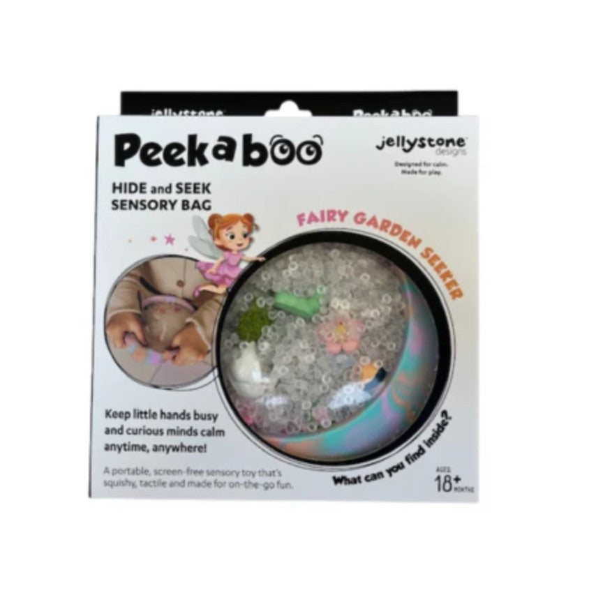 Jellystone - Peekaboo Sensory Bag - Fairy Garden