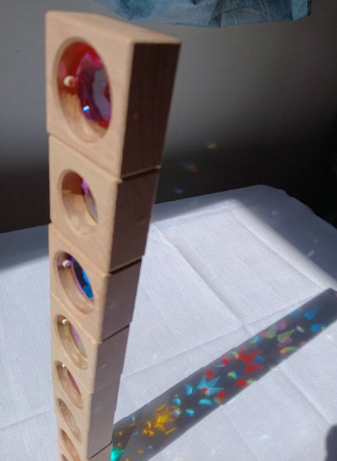 Gem Blocks and Lucite Set (35 pcs)