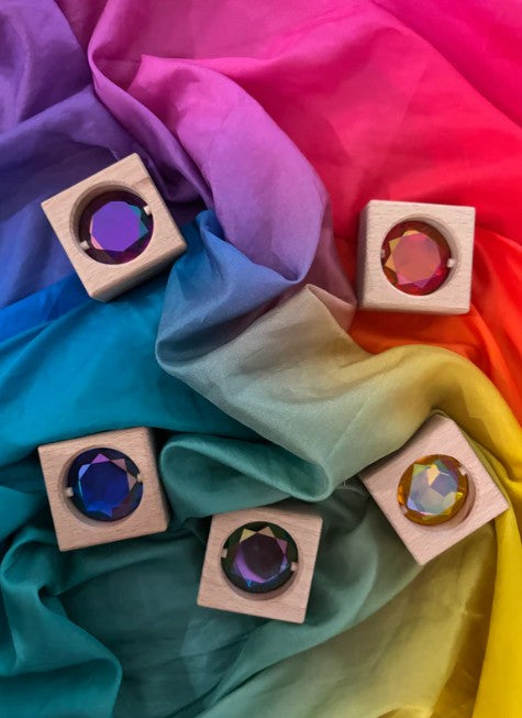 Gem Blocks and Lucite Set (35 pcs)