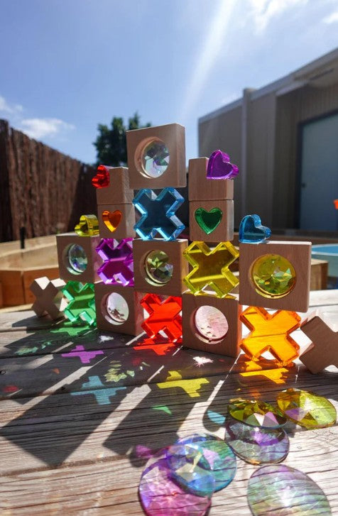 Cross Of Love - Lucite & Block Set (22pc)
