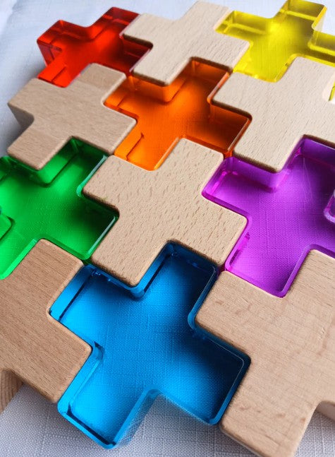 Royal Wooden Crosses Set (6pc)