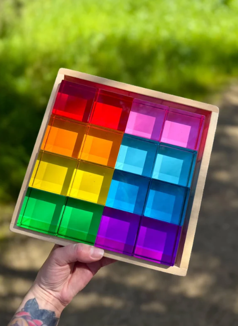 Windows of Wonder - Large Lucite Squares (16pc Set)
