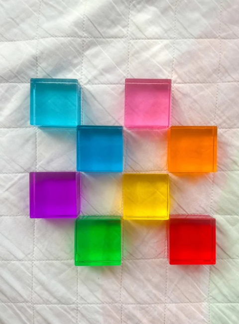 Windows of Wonder - Large Lucite Squares (8pc Set)