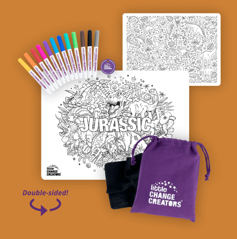 Little Change Creators - Reusable Silicone Colouring Doodle Pack