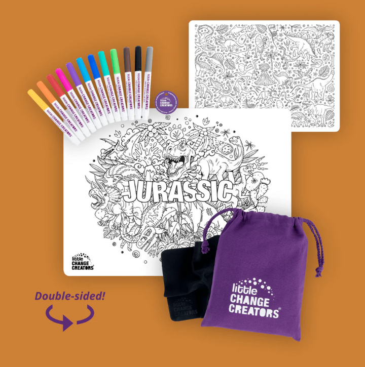 Little Change Creators - Reusable Silicone Colouring Doodle Pack