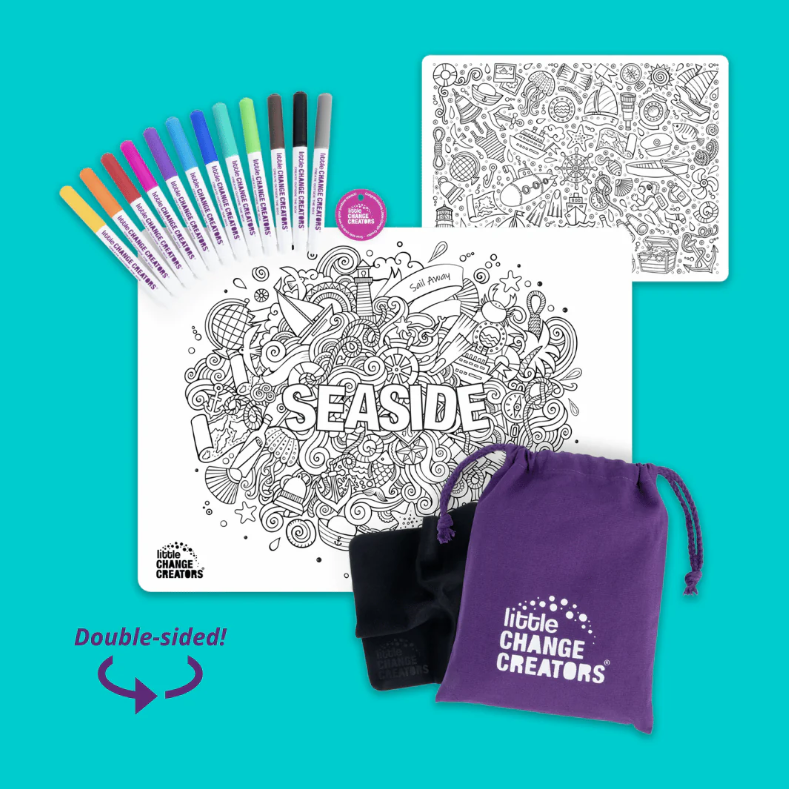 Little Change Creators - Reusable Silicone Colouring Doodle Pack