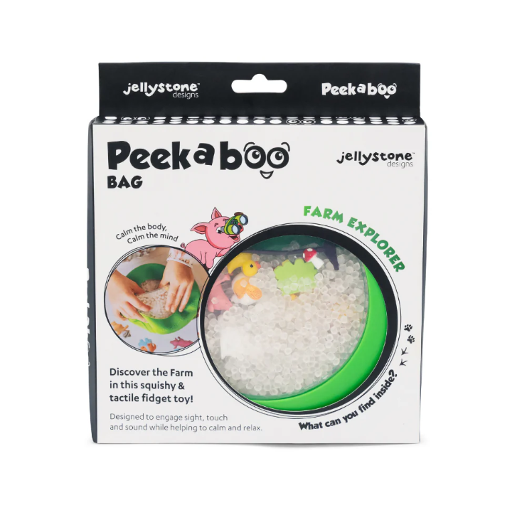 Jellystone - Peekaboo Sensory Bag - Farm
