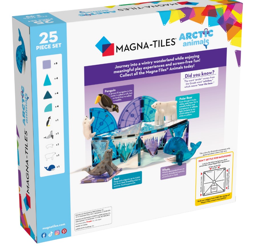 Magna-Tiles - Arctic Animals 25 Piece Set