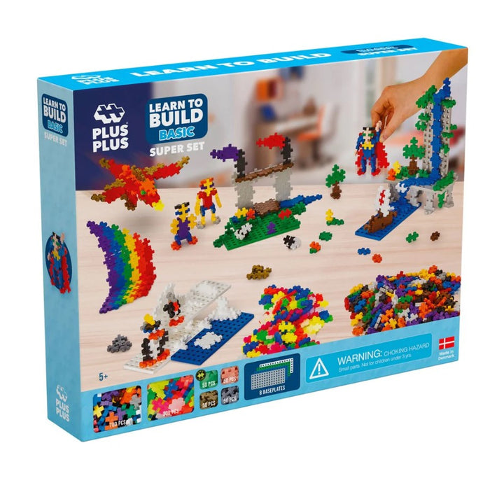 Plus-Plus - Learn to Build - Super Set Basic (1200pc)