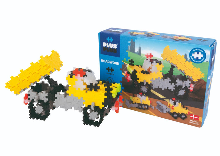 Plus-Plus - Basic - 3 in 1 Roadwork 220pc Set