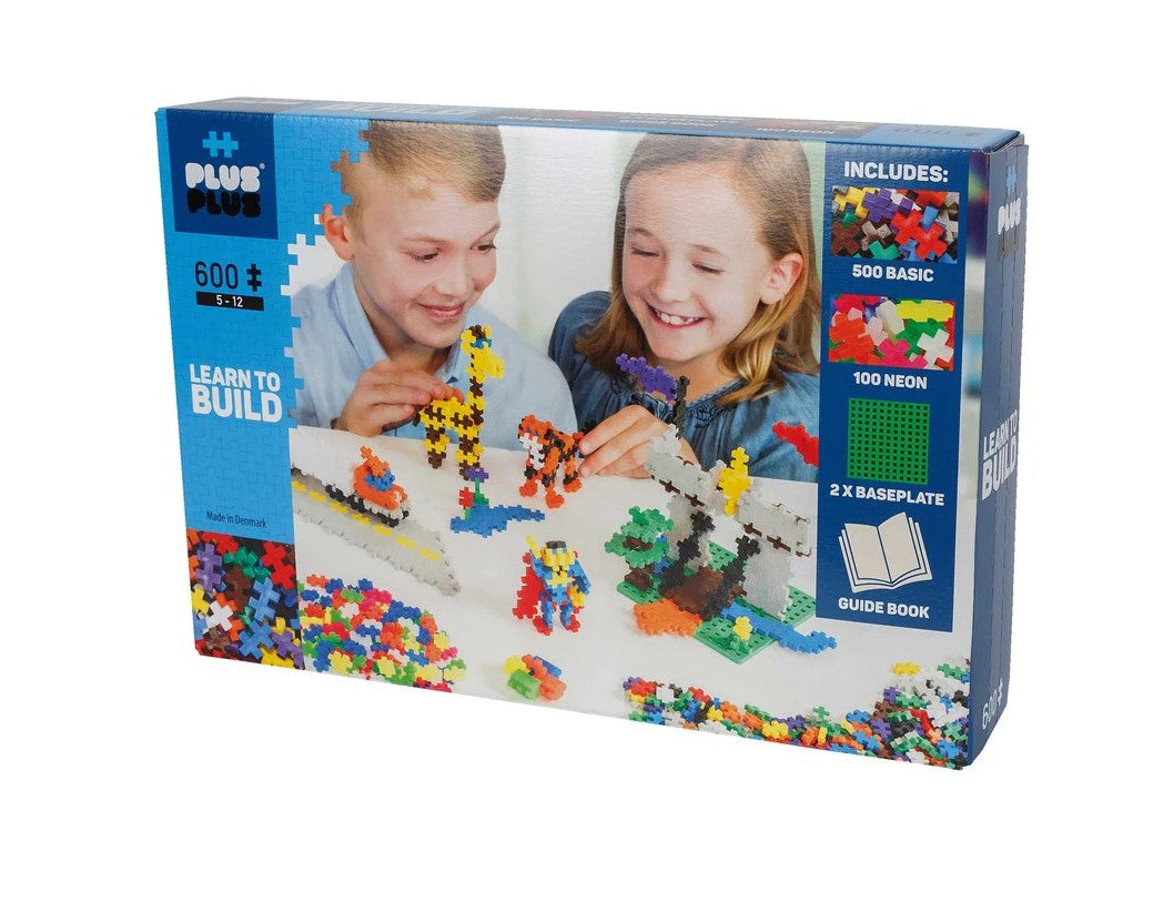 Plus-Plus - Learn to Build - Basic Set (600pc)