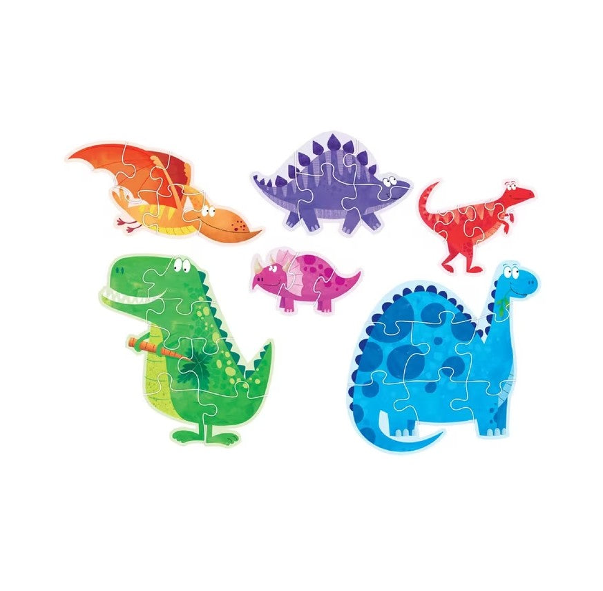 My First Puzzles - Dino Friends (6 in a Box)