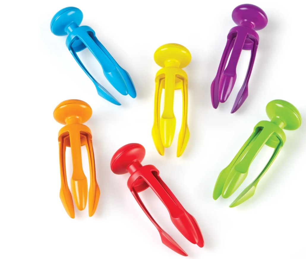 Learning Resources - Tri-Grip Tongs (Individual)