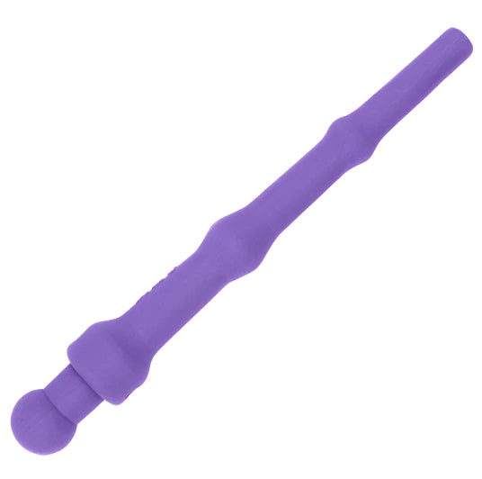 Purple wand on a white background