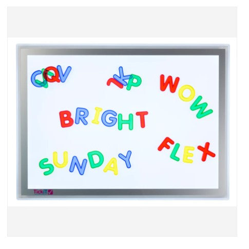 Transparent Alphabet Letters (Set of 26)