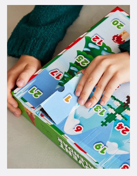 Plus-Plus - Christmas Advent Calendar - Santa's World (600pc)