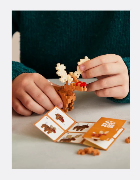 Plus-Plus - Christmas Advent Calendar - Santa's World (600pc)