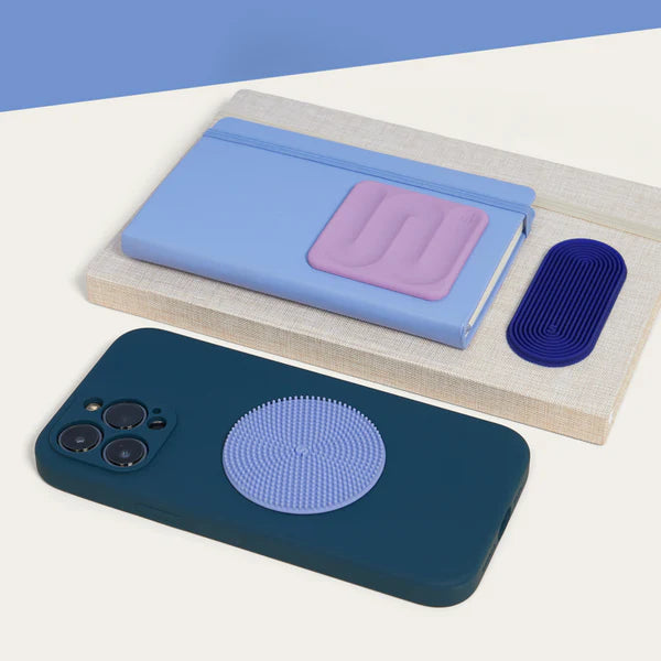 Speks - Slabs - Silicone Sensory Fidget Sticker (Blue/Purple)