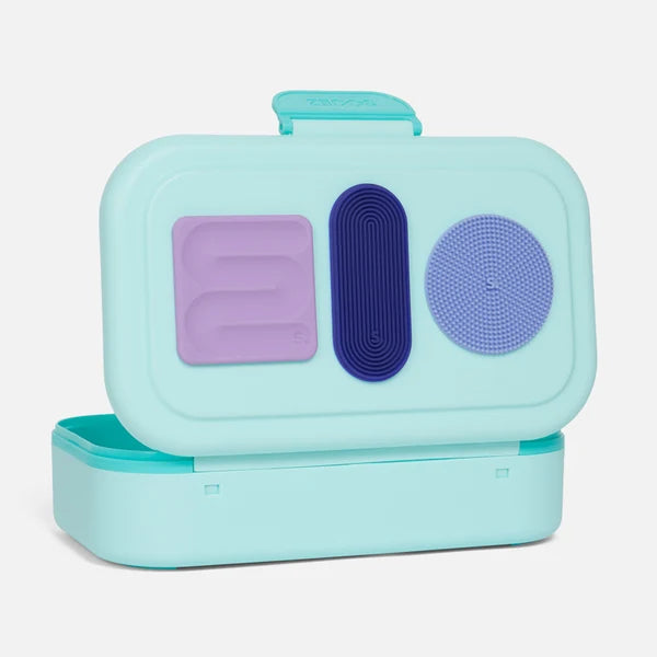 Speks - Slabs - Silicone Sensory Fidget Sticker (Blue/Purple)