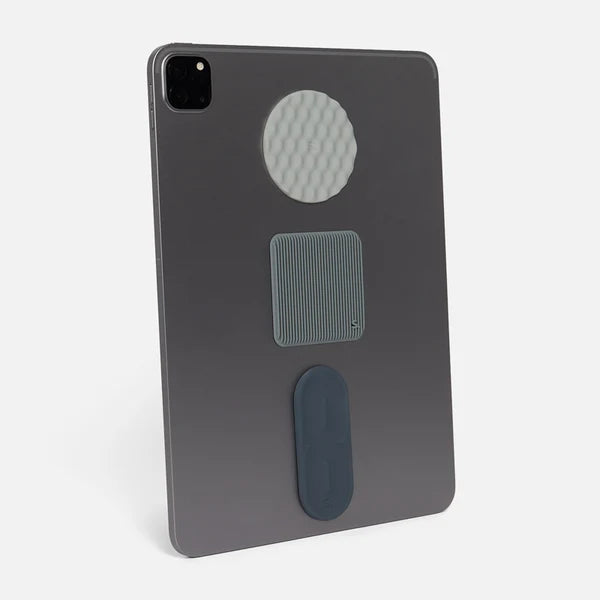 Speks - Slabs - Silicone Sensory Fidget Sticker (Grey)