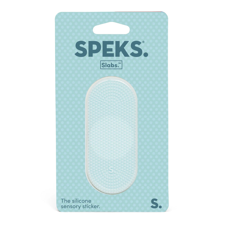 Speks - Slabs - Silicone Sensory Fidget Sticker (Green)