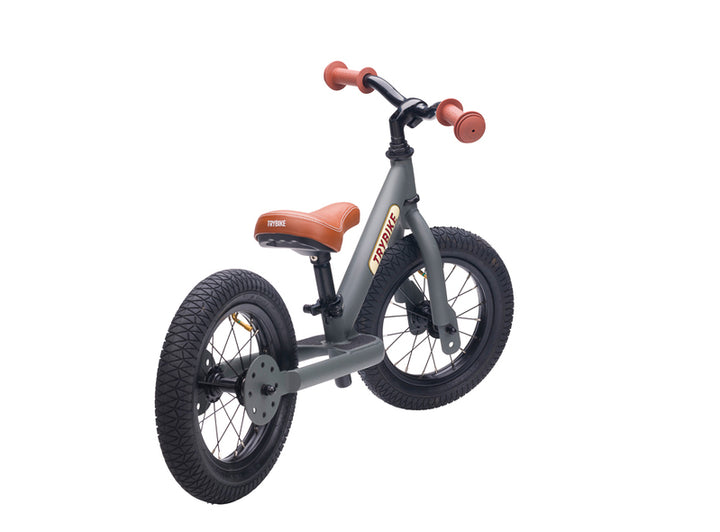 Trybike - Matte Grey Trybike - With Brown Seat & Grips (Bulky Item)