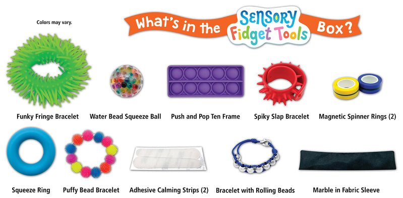 Teacher Created Resources - Sensory Fidget Tools - 12pc Fidget Box