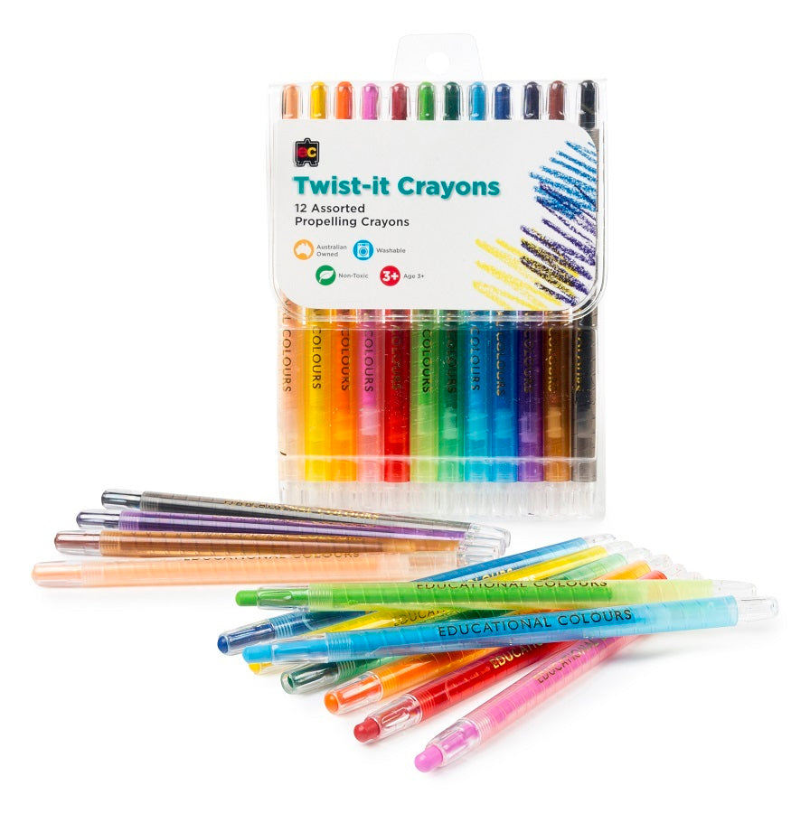 EC - Twist-It Crayons (12pk)