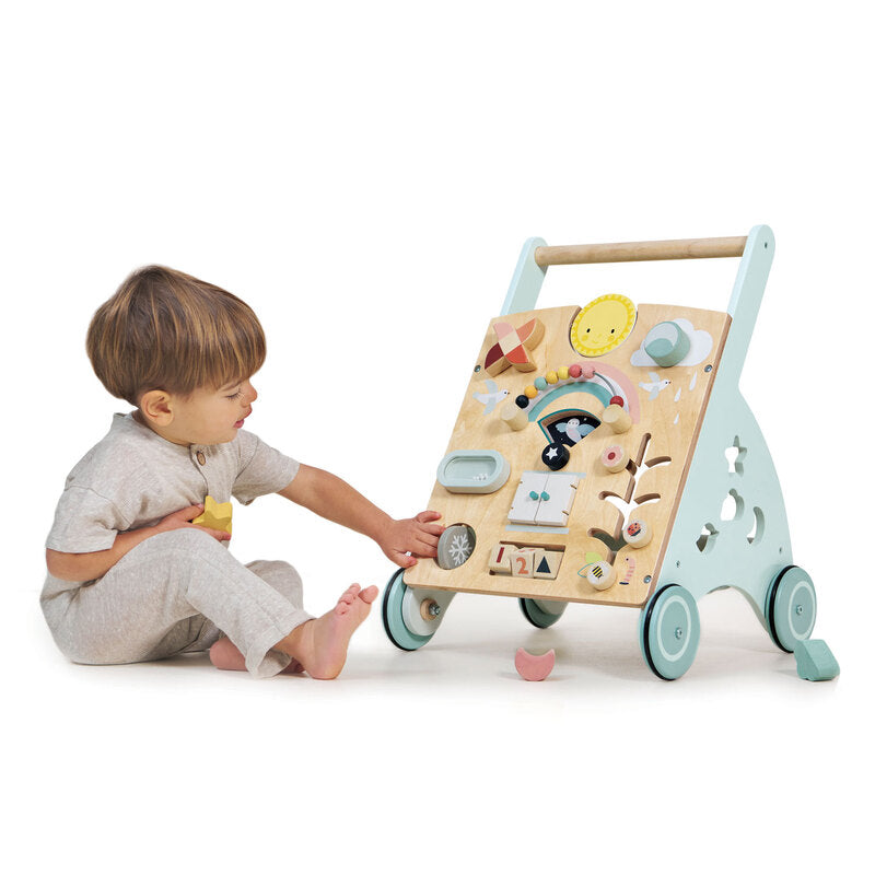 Tender Leaf Toys - Wooden Sunshine Baby Activity Walker