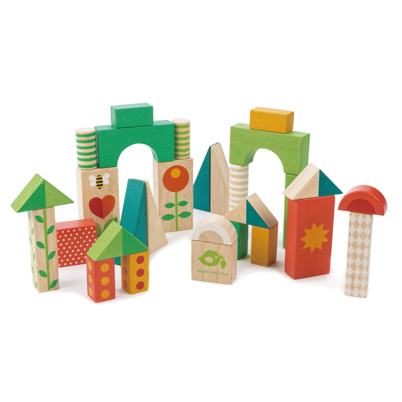 Tender Leaf Toys - Wooden Baby Block Walker