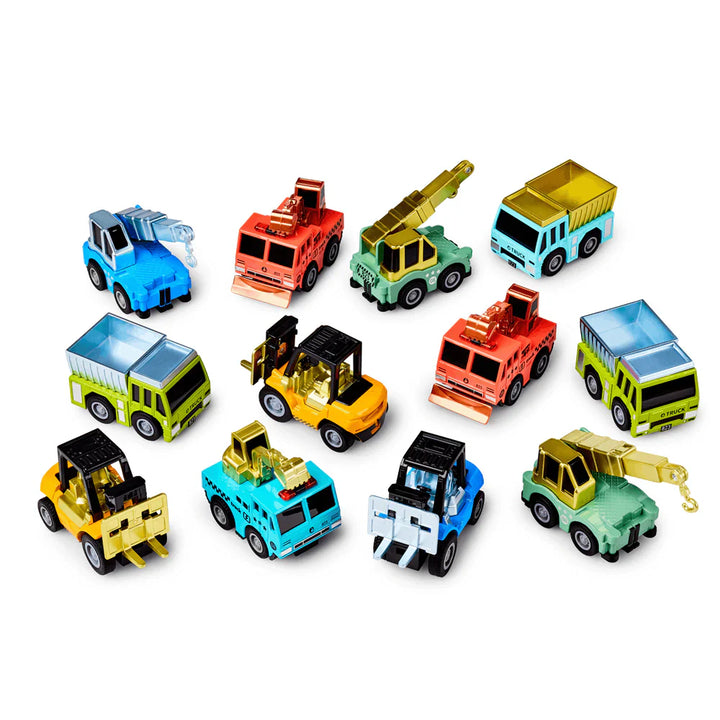 Diecast Pull-Back Vehicles - Construction Series (Individual)